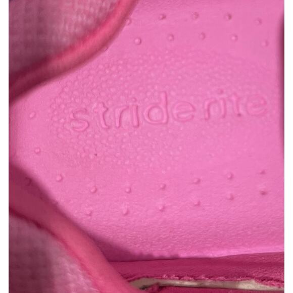 Stride Rite SRT Wade Running Girls Sandals 9.5W Blue Pink White Breathable Logo - Picture 9 of 10
